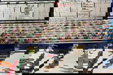 Lock rekeying kit with assorted pins, locksmith tools, and cylinder for professional keying.